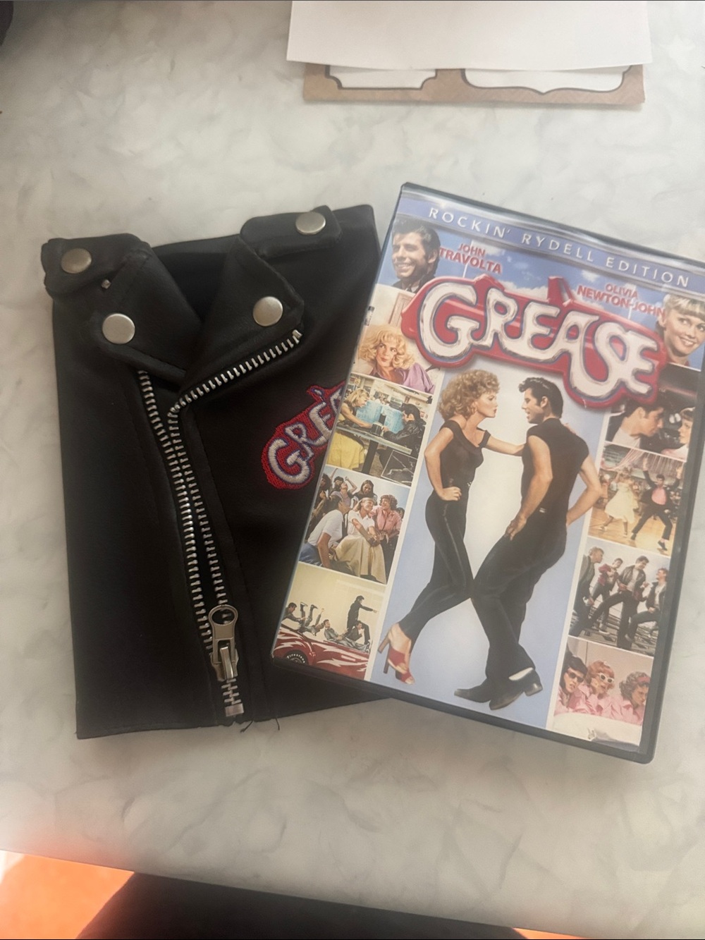 Grease Rockin' Rydell Edition DVD Disc - Holographic Gold collectors Edition